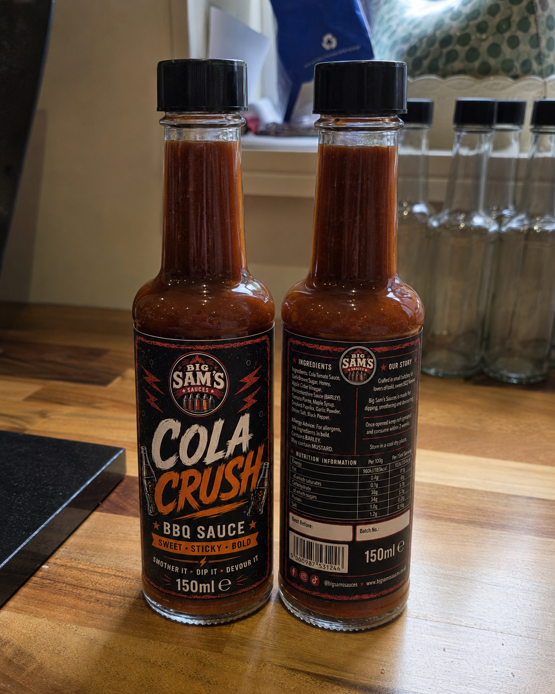 Big Sam’s Cola Crush BBQ Sauce | 150ml